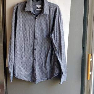 Men's Calvin Klein m dress shirt button up